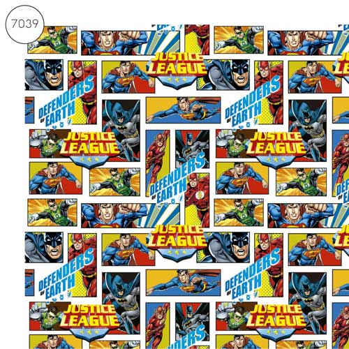 MC7039 - Justice League Fabric